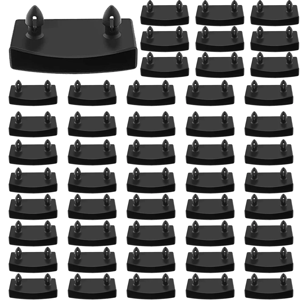 

50pcs Replacement Wooden Bed Slat Plastic Middle Or End Holders 55mm Wooden Bed Slat Plastic Mid-caps Or End-cap Brackets