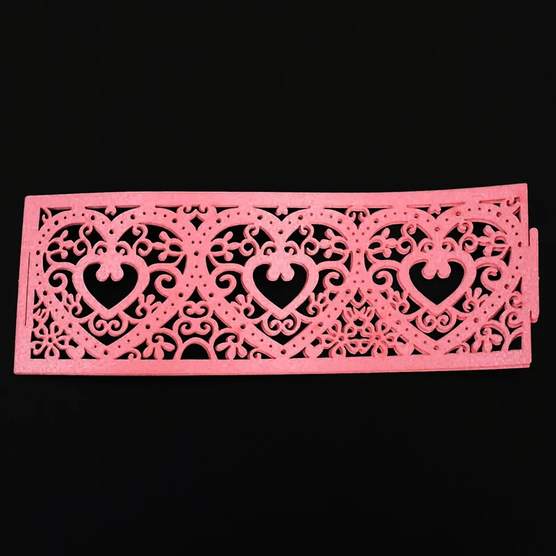 Набор из 6 светодиодных абажуров для свечи украшение в виде сердца абажур