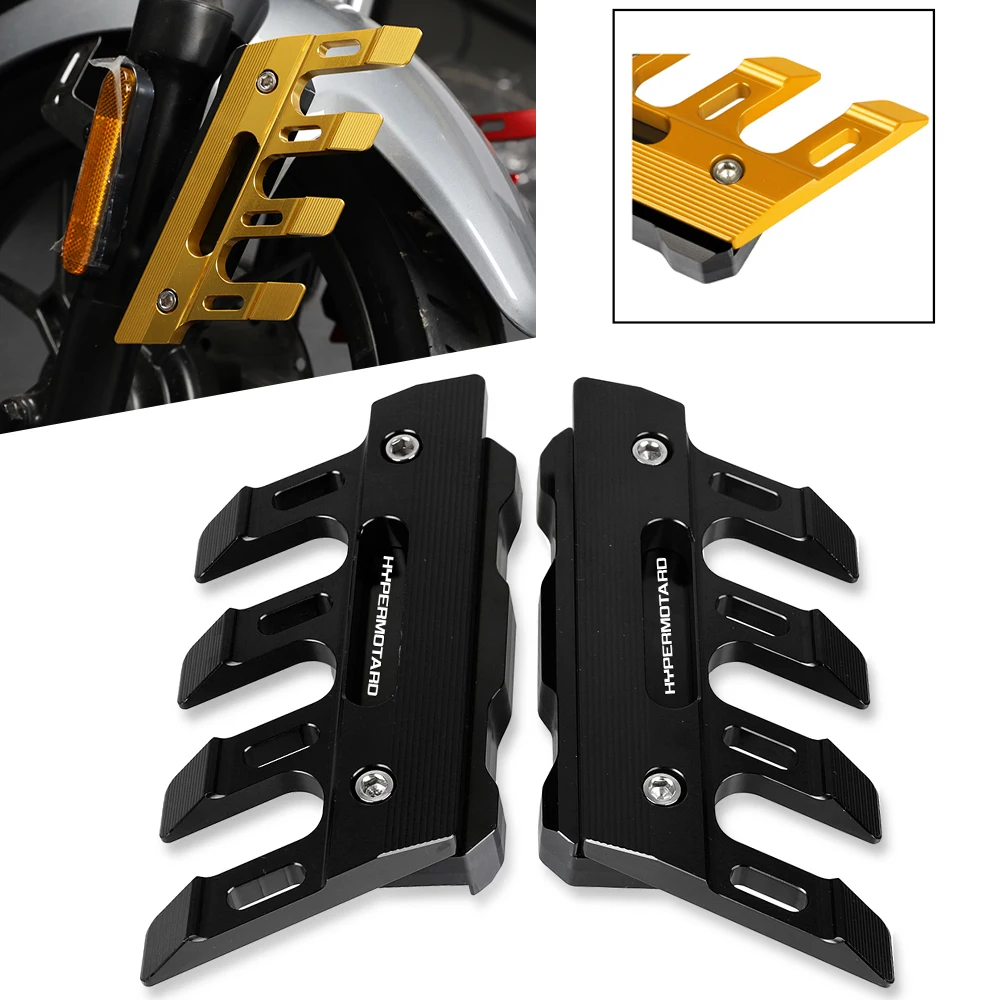 

FOR DUCATI HYPERMOTARD 796 821 950 939 1100 2002 2003 2004-2021 Motorcycle Front Fender Side Protection Guard Mudguard Sliders
