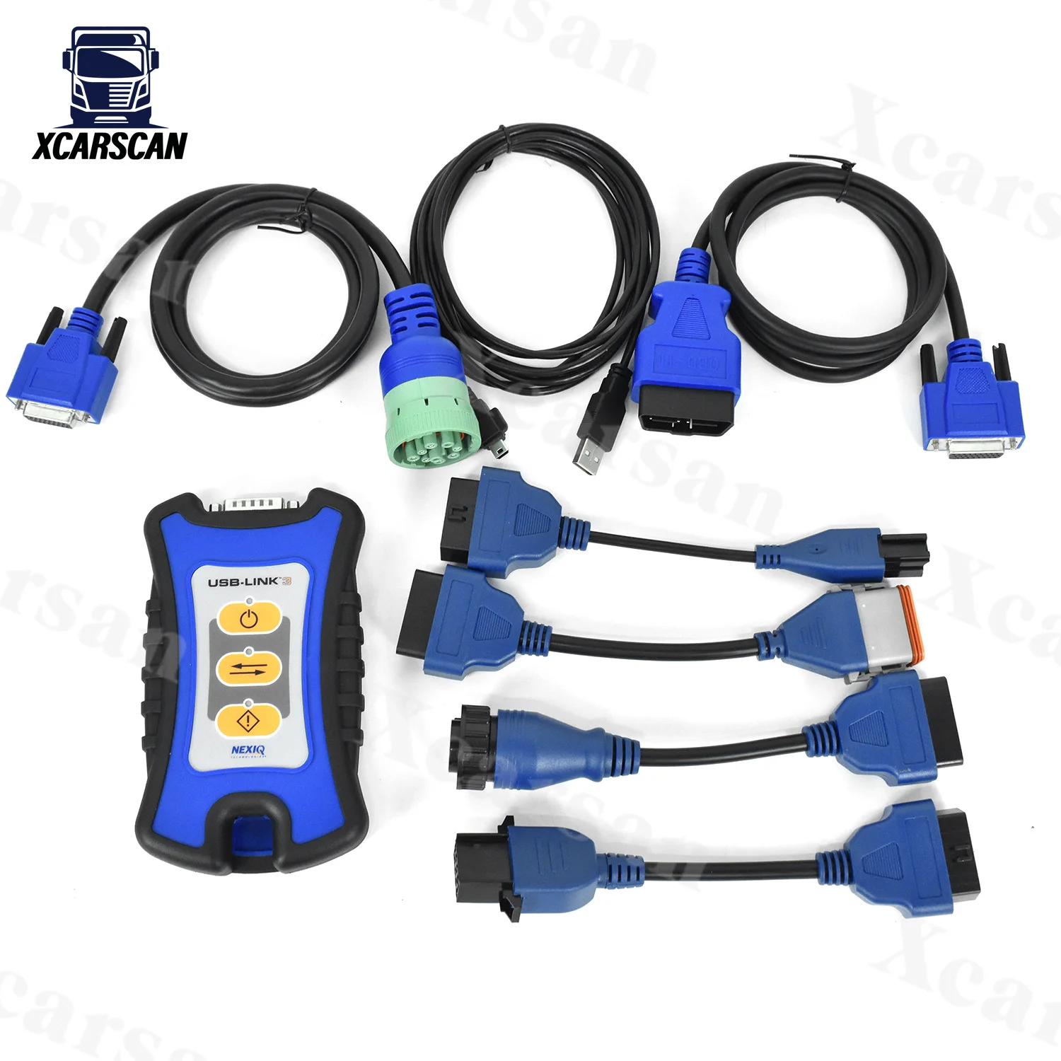 Дизельный двигатель OBD для USB-Link 3 CAN FD тяжелых грузовиков OBD2 USB-кабель диагностики