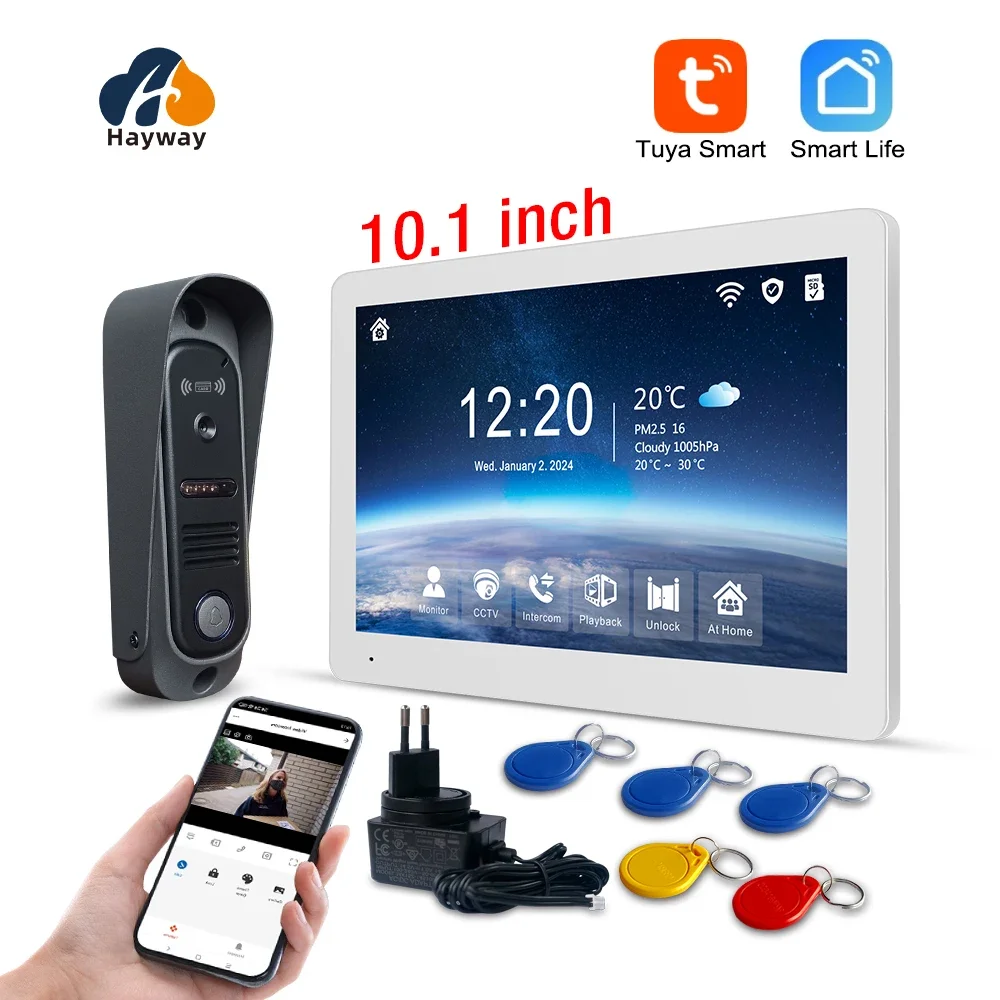 

Видеодомофон ZHHayway 10 дюймов