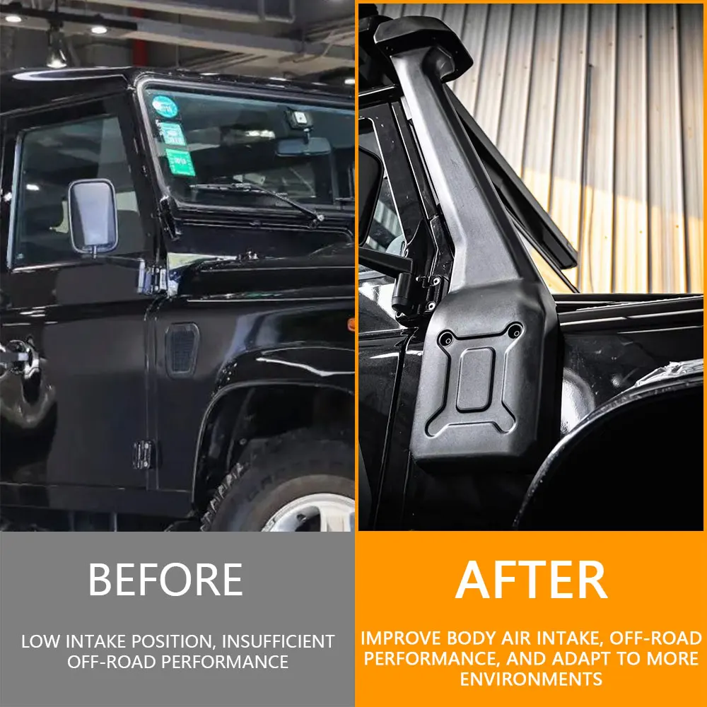 Воздухозаборник 4X4 для внедорожника Land Rover Defender 90 110 TDI TD4 TD5 2007 - 2016 LR008383