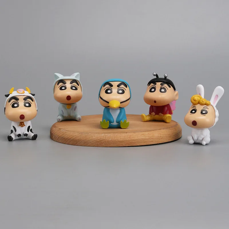 

Crayon Shin Chan Bandai Anime Figure Action Cartoon Monster Japanese Figures Room Decorative Ornament Model Toys Gifts Childrens