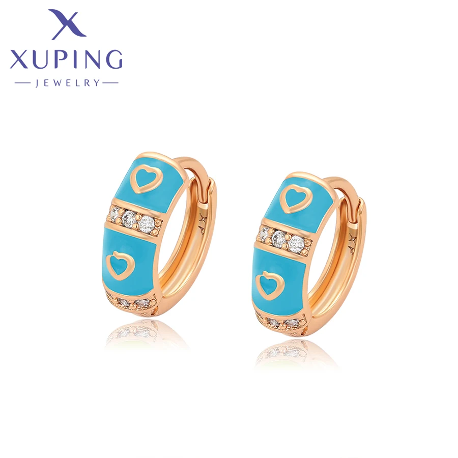 

Xuping Jewelry New Arrival Elephant Style Women Huggies Earring with Gold Color X000698718