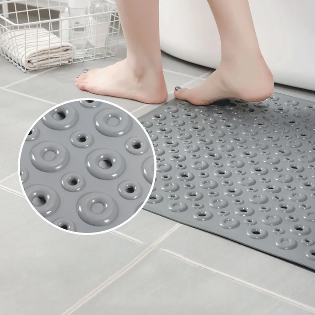 

Нескользящий душевой коврик с присоской для ванной