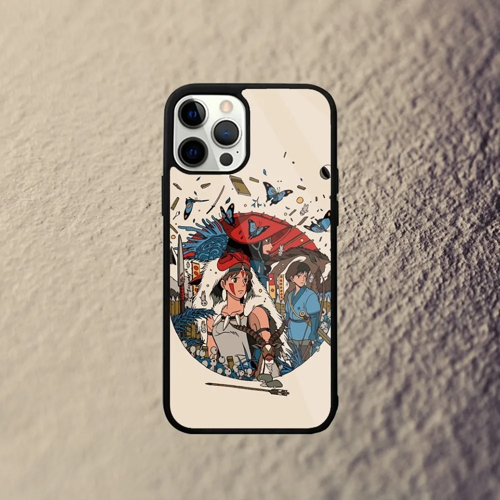 Чехол для телефона M-Mononoke Anime H-Hime iPhone 16 15 14 13 12 11 Plus Pro Max Mini Magsafe с магнитной