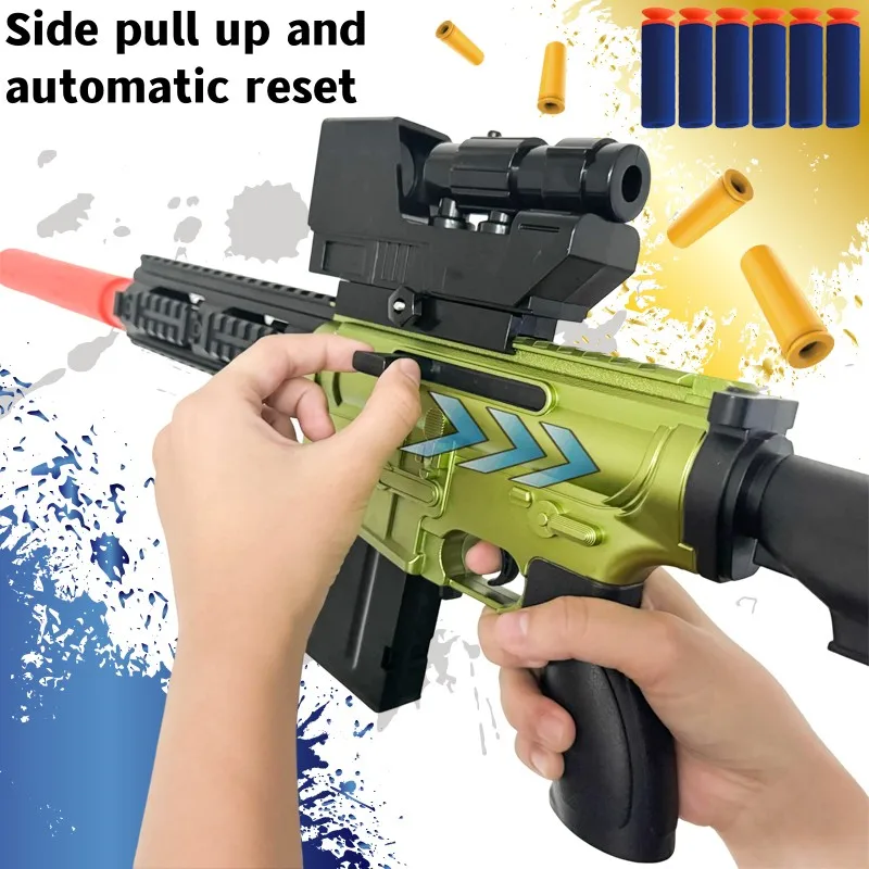 Штурмовая винтовка M416 HK416 с мягкими пулями в виде снайпера