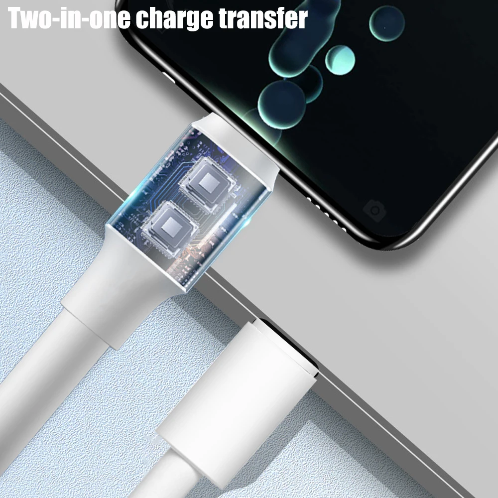 Прочный Толстый кабель типа C 300 Вт Сверхбыстрая зарядка USB зарядное устройство