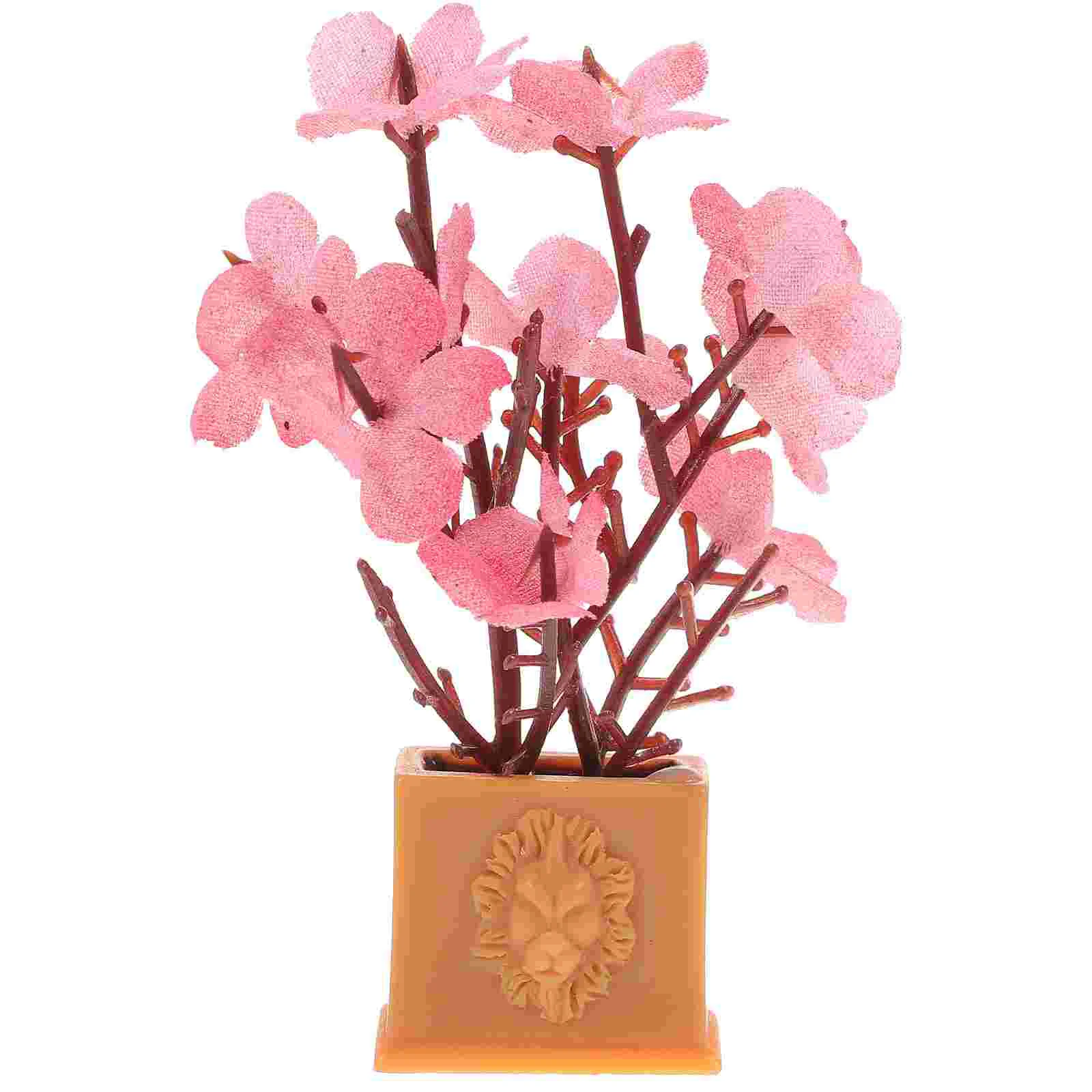 Миниатюрные аксессуары украшения для дома цветочный горшок игрушки кухонный