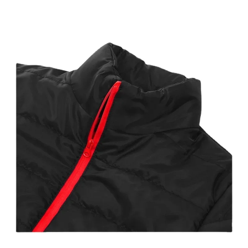 Облегающее мужское хлопковое пальто в Корейском стиле теплая зимняя флисовая