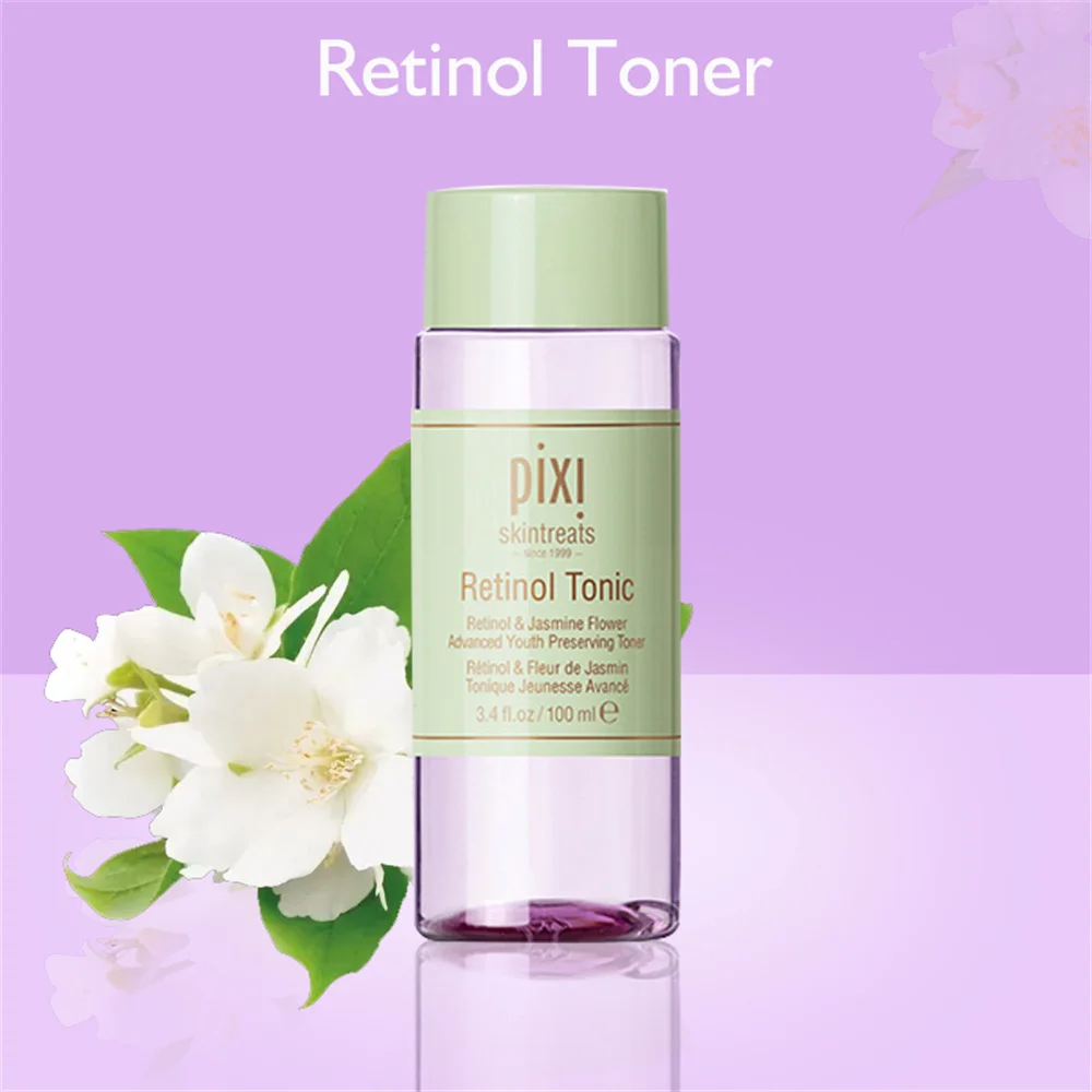 

Pixi Glow Tonic Retinol Toner Anti-Aging Anti-Wrinkle Reduces Fine Lines Smooths And Firming Repair Damage Skin Face Care 100ml