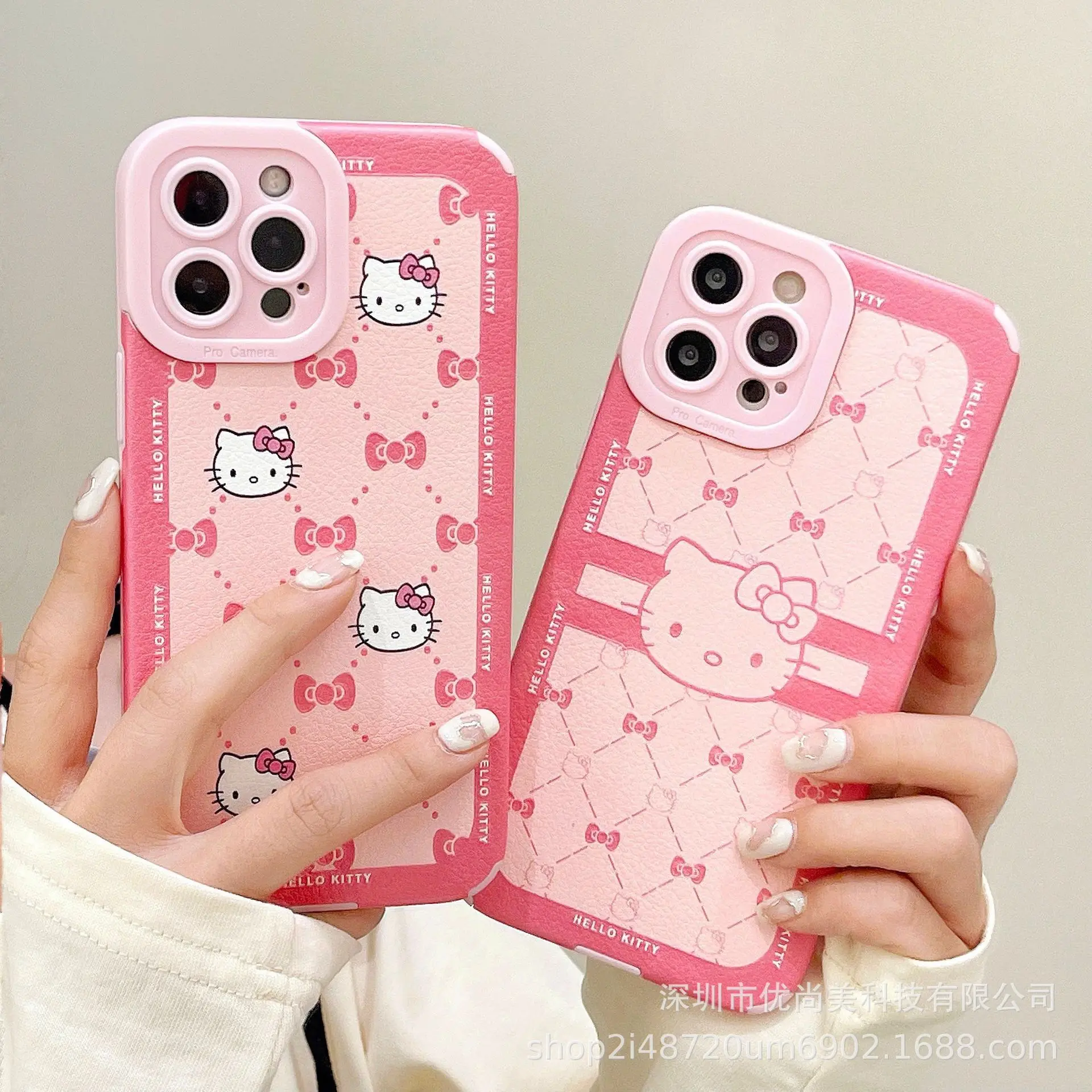 

Cartoon Kitty Cat for Oppo Reno6/5/4/3/A72/A93/A55/Cute Silicone Phone Case