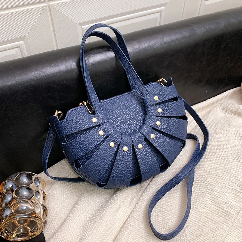 

Classic Lady Handbag Fashion Splicing Women's Bag Luxury Designer One Shoulder Messenger Bag Satchel Leather Bags for Women
