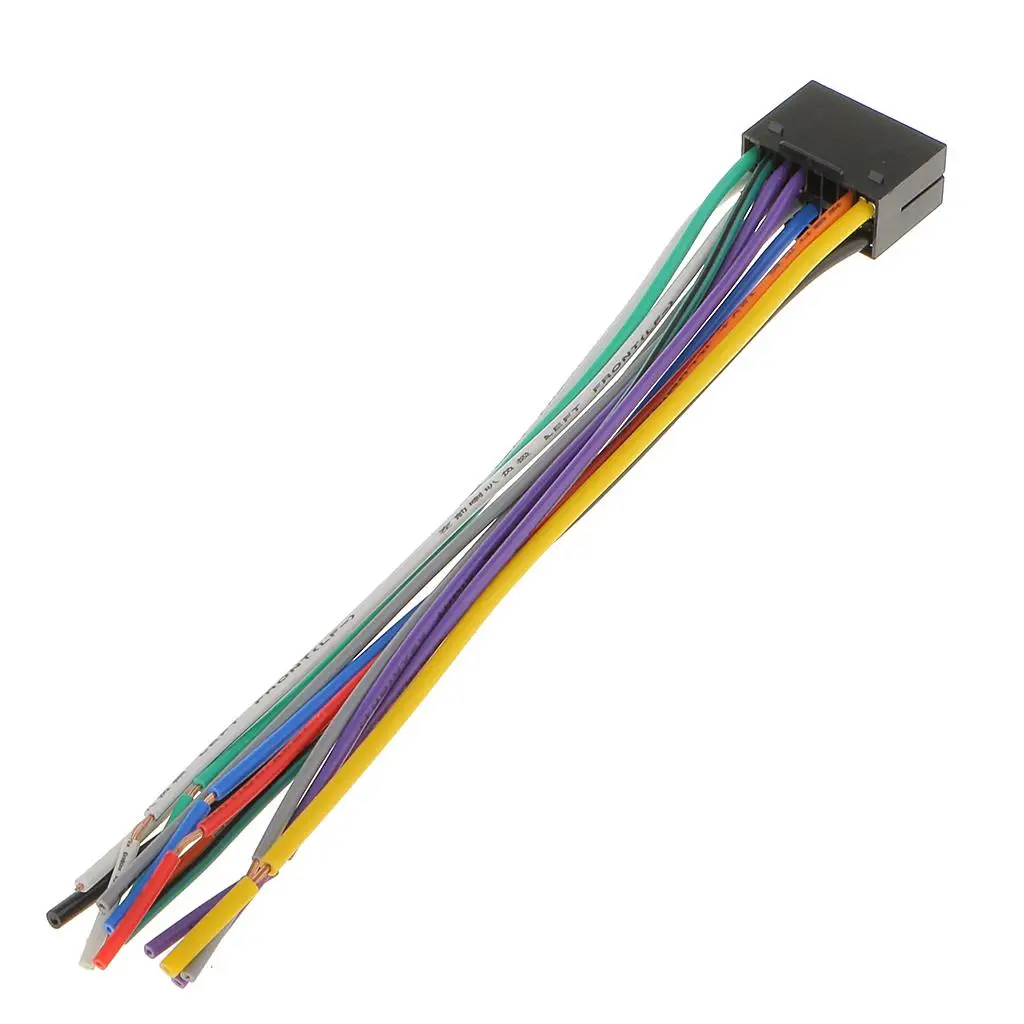 Автомобильный 16-контактный радиоприемник CD проигрыватель провода штекер