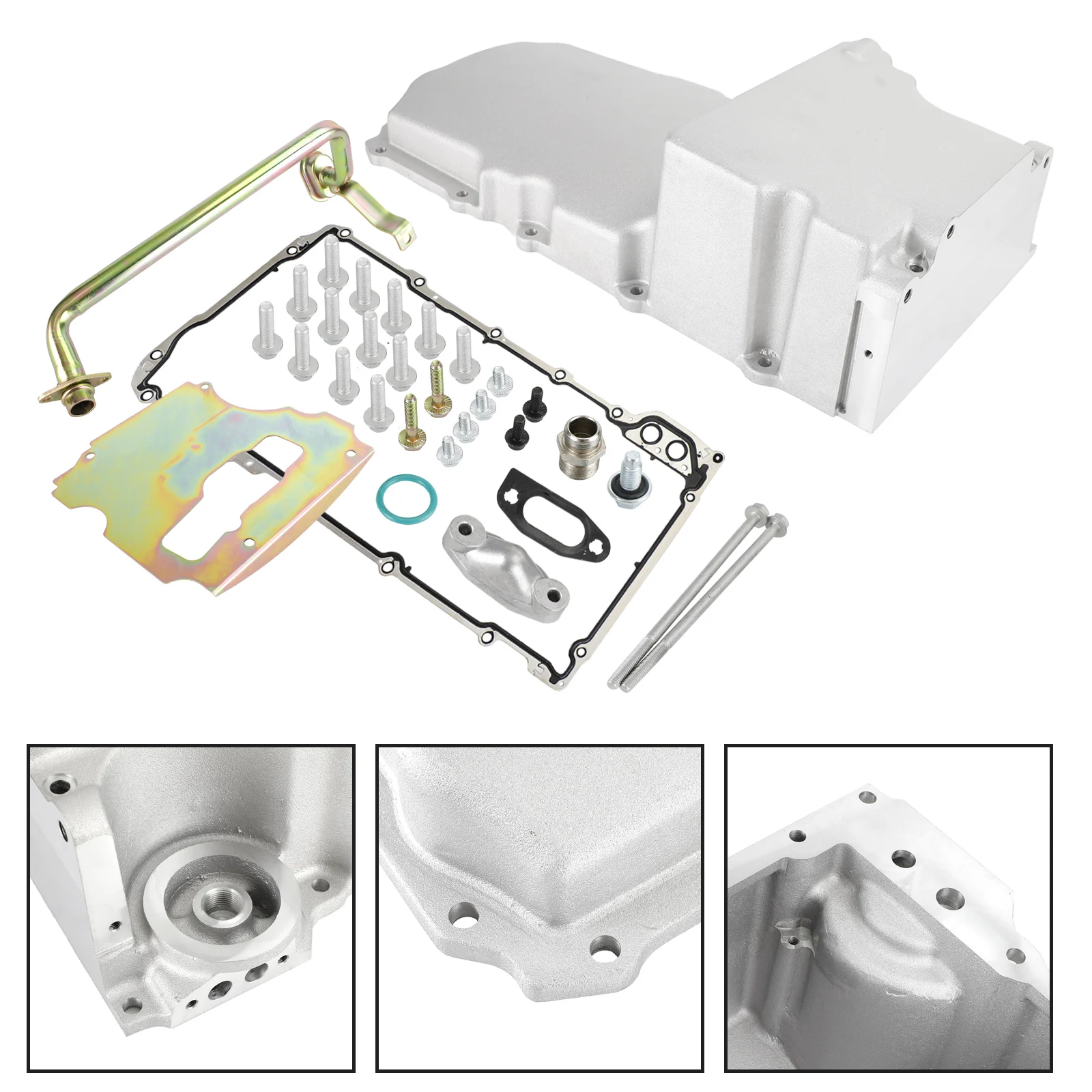 

Topteng 302-1 LS Swap Retrofit Oil Pan Kit For GM LS1 LS6 LS2 LS3 Engines 1955-1987