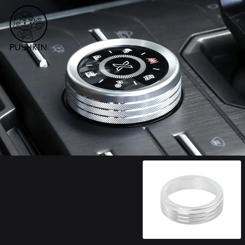 

Для CHERY Jetour T1 2024 2025 алюминиевый сплав красный запуск двигателя стоп фары AC ESS рулевое колесо переключение кнопка крышка наклейка