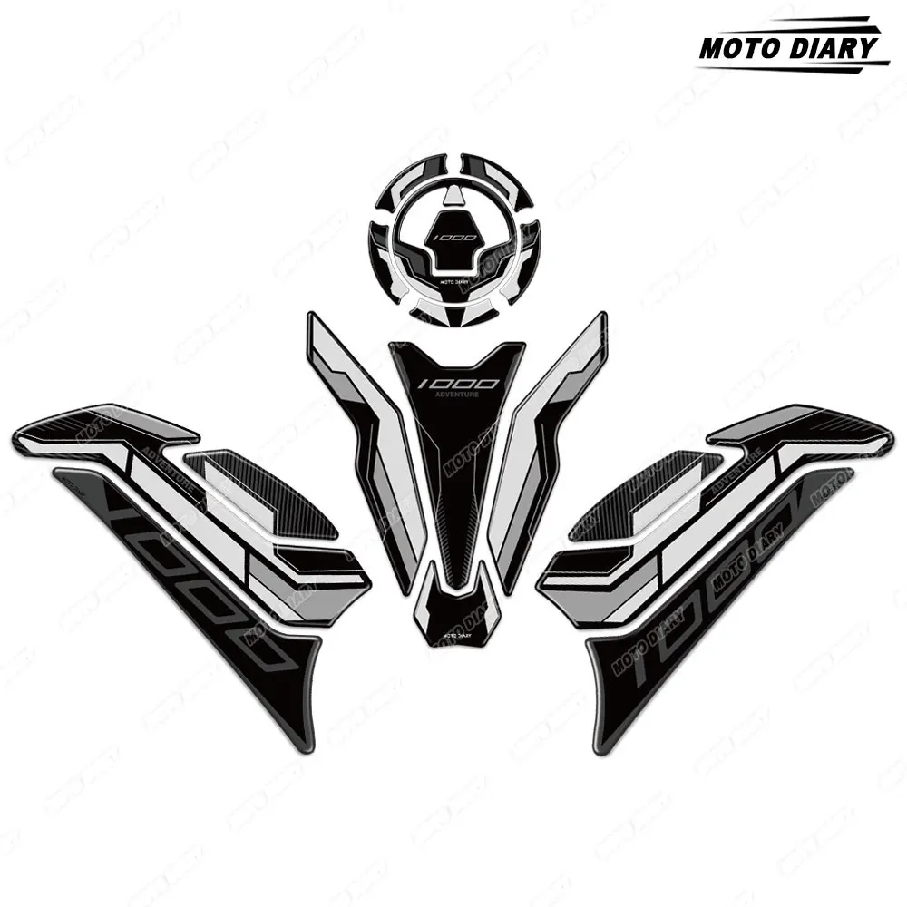 

Наклейка для топливного бака versys 1000 Versys1000 2017-2024 2023 2022 2021 3D, набор водостойких наклеек для газа, масла