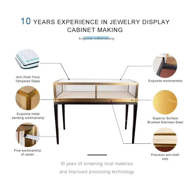 На заказ. Современный стеклянный шкаф из нержавеющей стали на заказ витрина для