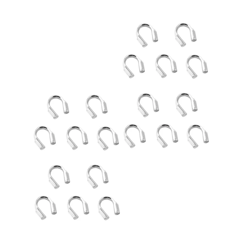 

Wire Loops U Protector Jewelry Shapedmaking Bracelet Protectors Necklace Earring Loop Thread Accessories Diy Guardian Supplies
