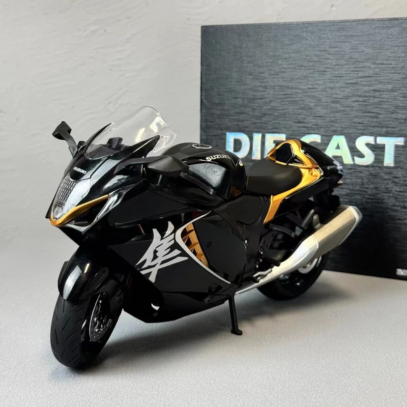 1:9 Suzuki Hayabusa GSX-1300R мотоцикл из сплава литая под давлением модель диванная и легкая
