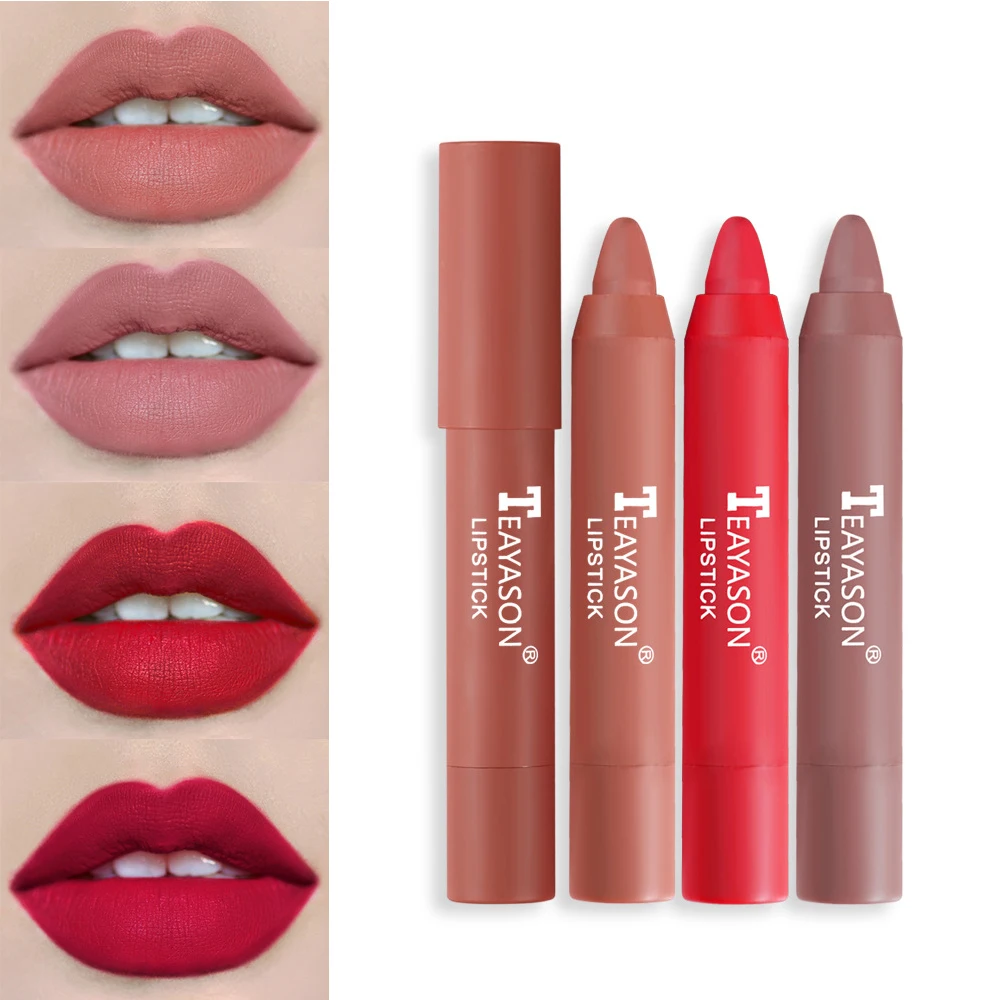 

Косметика для макияжа, привлекательная бархатная матовая помада для губ, 24 часа, стойкая Водонепроницаемая антипригарная фотопомада, 12 цветов