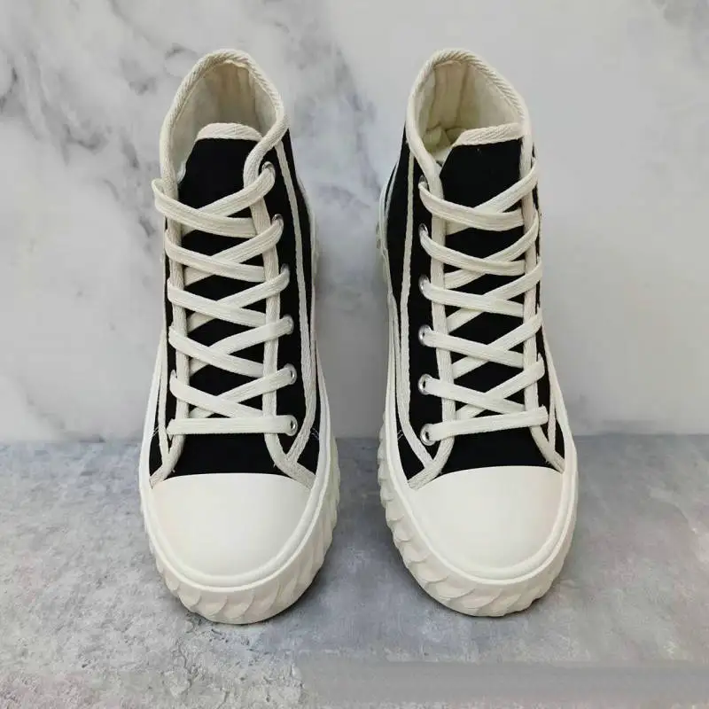 1970's classic retro high top plush canvas shoes for students in South Korea 2022 New Versatile Winter Warm Cotton Boots