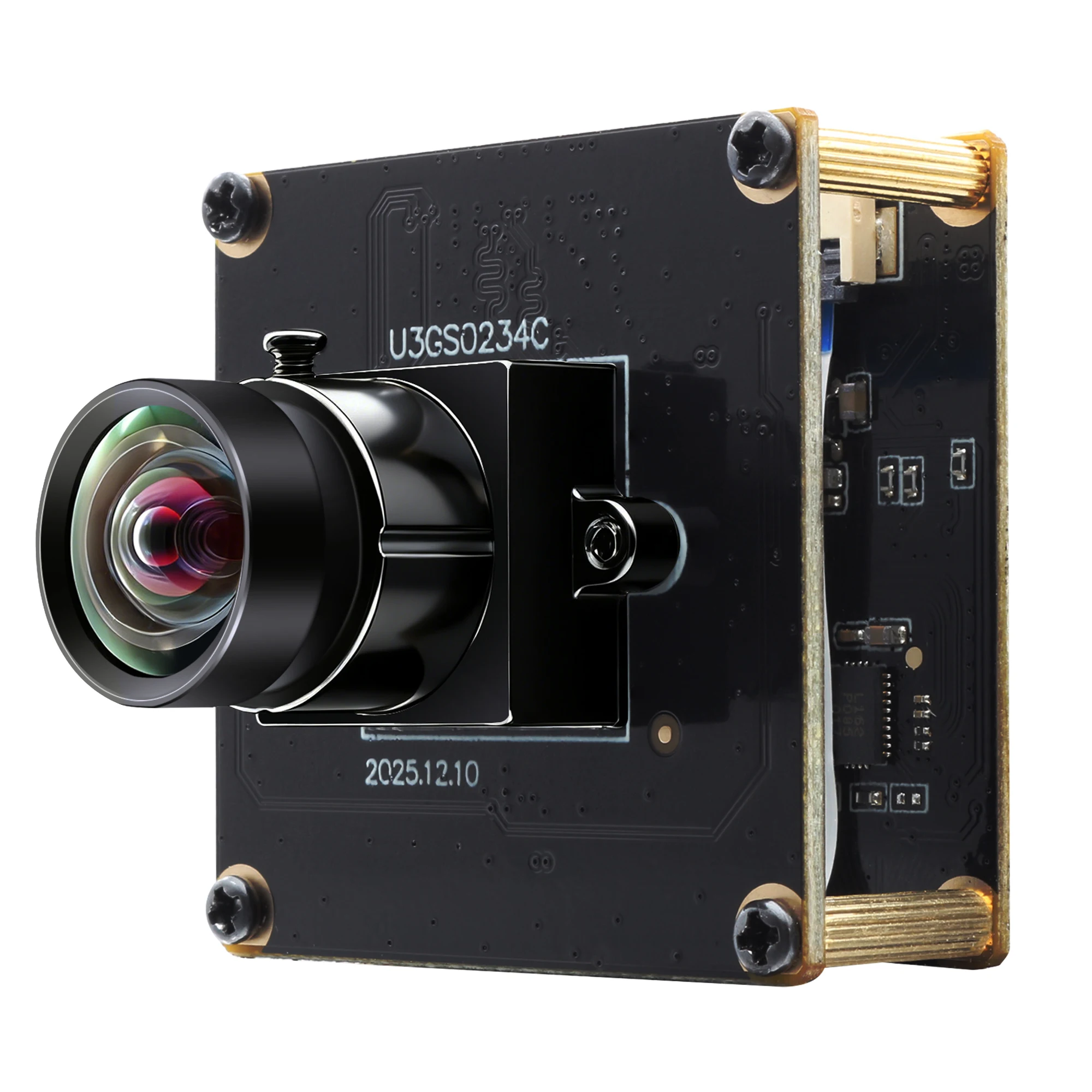 Фото Промышленная камера ELP 1200P 2.3MP с глобальным затвором, USB 3.0, высокоскоростная (120/200 кадров/с), цветная веб-камера UVC, Plug and Play №1