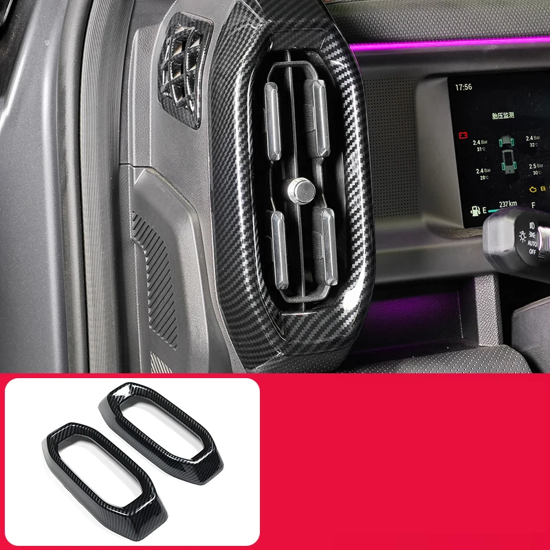 

Для Chery Jetour T2 2024 2023 Стайлинг автомобиля из углеродного волокна Центральная панель управления переключением передач Крышка переключения воздуха выходные автомобильные аксессуары