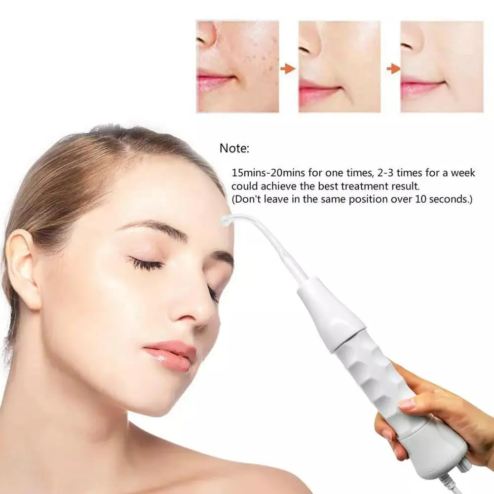 

High Frequency Beauty Skin Care Facial Spa Salon Acne Cosmetic Instrument Massage Relaxation Ozone Electrotherapy Comb Face Care