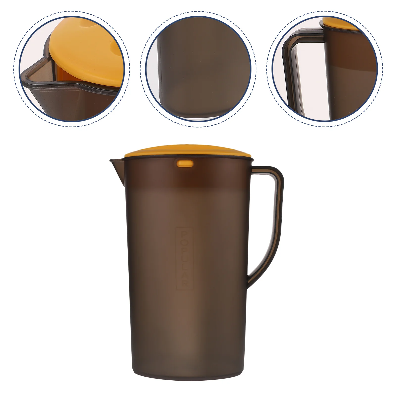 

Handle Water Pitcher Household Water Holder Tearoom Water Container Beverage Pitcher