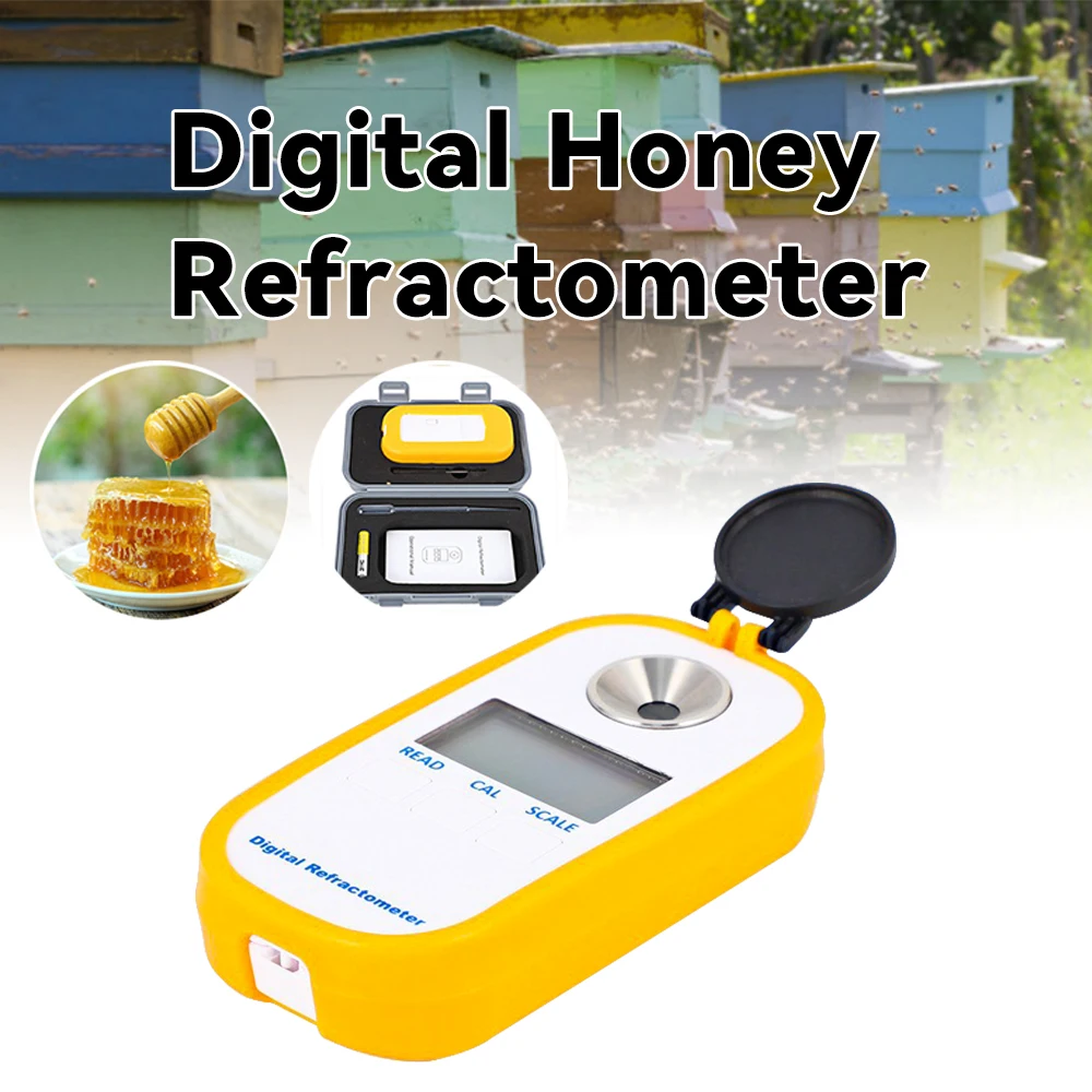 Цифровой рефрактометр для Honeyr Brix 0-90. Рефрактометр Брикса оборудование