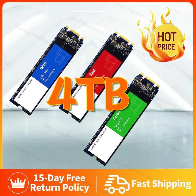 

Original High-Speed 1TB 2TB 4TB SSD Portable External Solid State Hard Drive Hard Drive for Laptop Disco duro