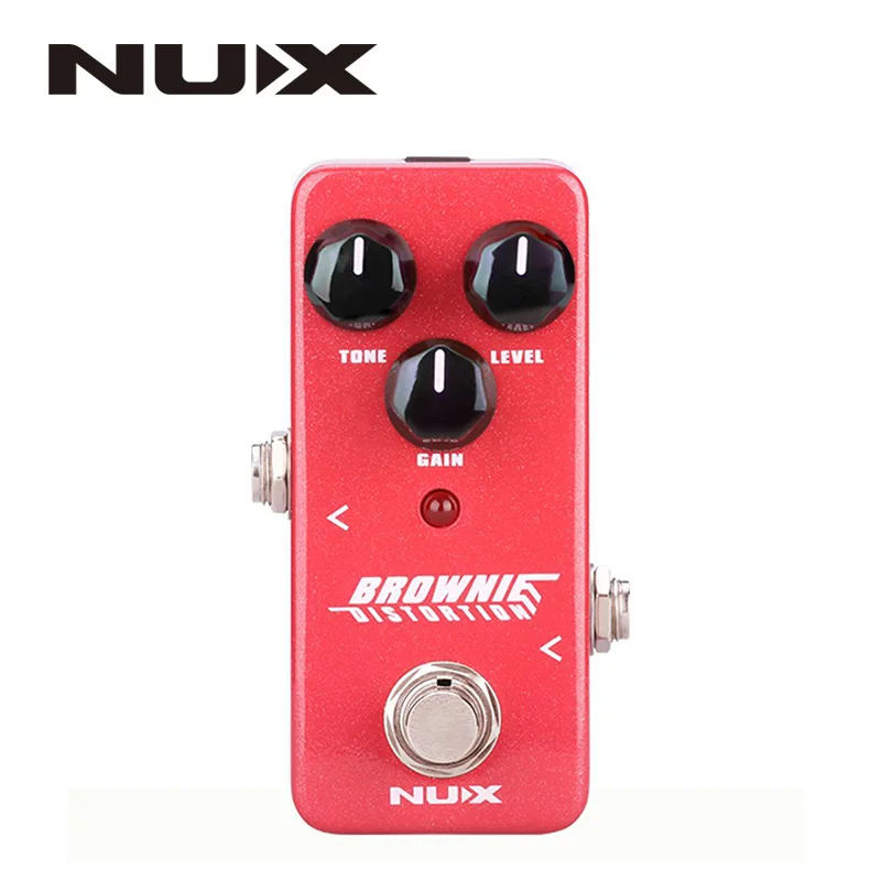 

New NUX NDS-2 BROWNIE Distortion Guitar Effect Pedal Full Metal Shell True Bypass