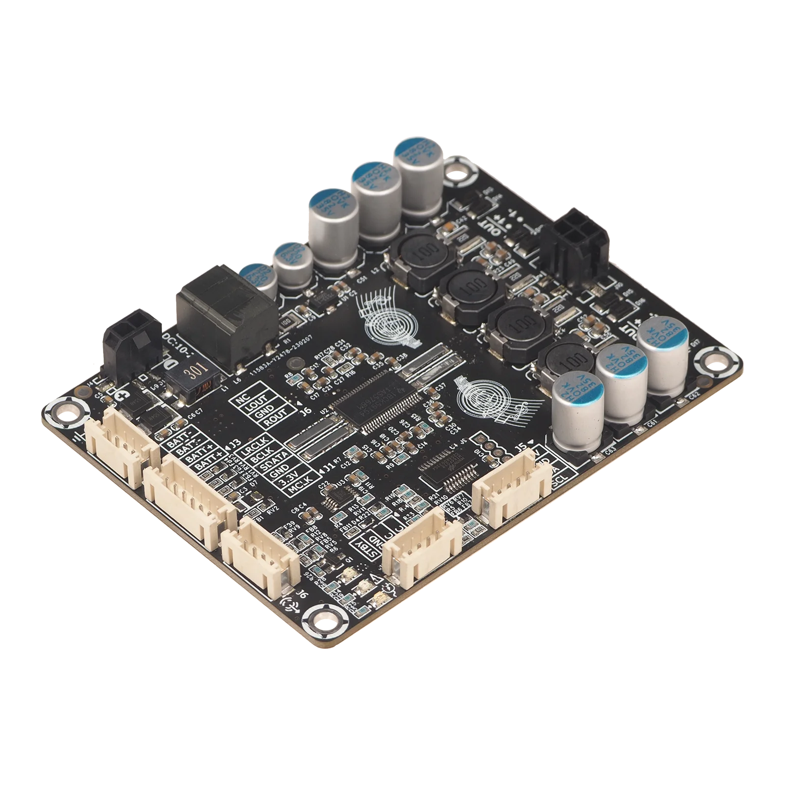 

WONDOM 2 x 30W 4Ω Digital Input Class D Audio Amplifier Board Stereo Amp Module& DAC- TAS5756 For Home Speaker DIY