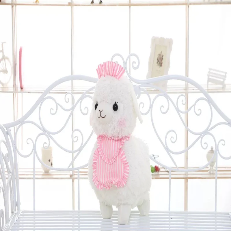 45 см овечья пара кафе горничная альпака трава искусственная глина талисманы