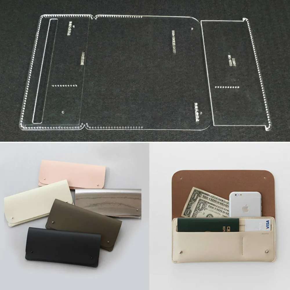 

1 комплект аксессуаров для рукоделия, искусственная кожа, 21x1 см