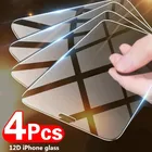 4 шт. закаленное стекло для iPhone 13 12 11 Pro Max 8 7 6 5 4 Mini Plus X XS XR SE 2020 защита для экрана для iPhone 6s