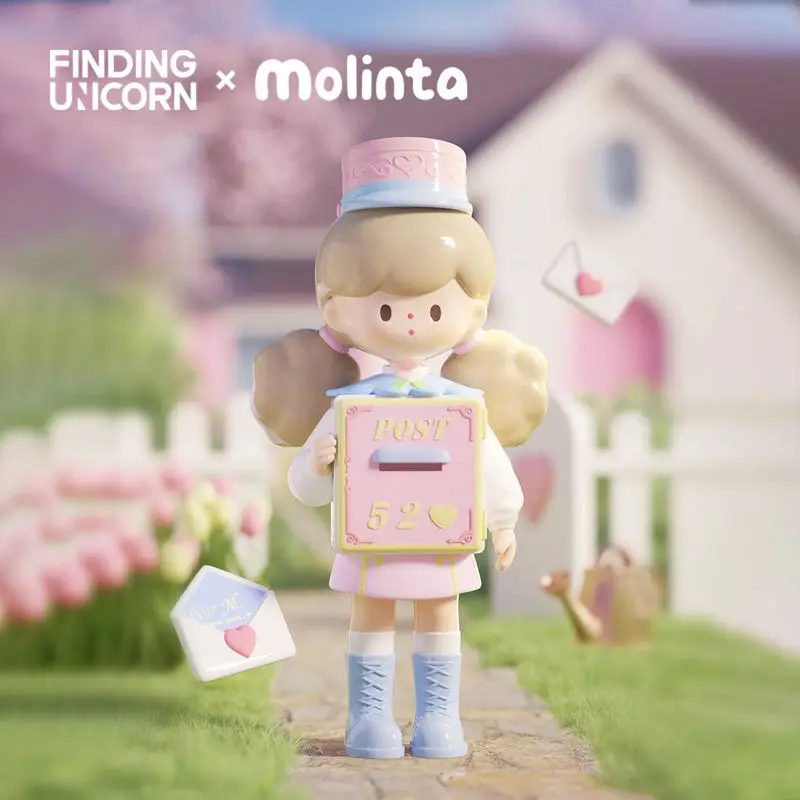 Фото Новая оригинальная коллекционная фигурка-сюрприз Unicorn Molinta Qijing Theater Series Blind Box Popcorn Girl: модные игрушки и сувениры №3