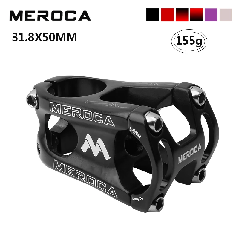 

Стержень руля горного велосипеда MEROCA 31,8x50 мм, подходит для большинства велосипедных мощных велосипедных тропинок, ссветильник стержень, ак...