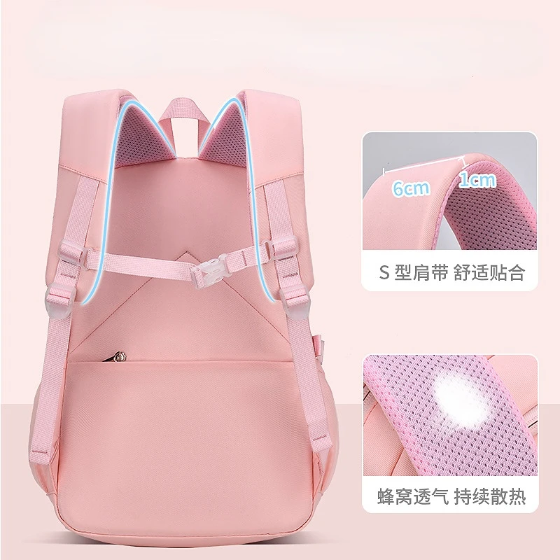 Children School Bags Girls Kids book bag Primary Orthopedic school backpack princess Backpack schoolbag kids Mochila Infantil
