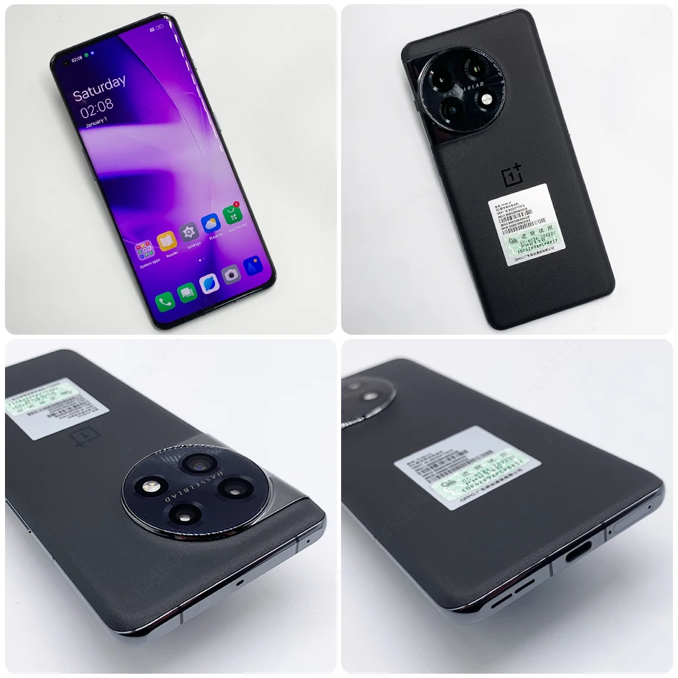 Global ROM Oneplus 11 12GB 256GB Snapdragon 8 Gen 2 Mobile Phone 6.7'' 120Hz 2K OLED Screen 50MP Triple Camera Smartphone 