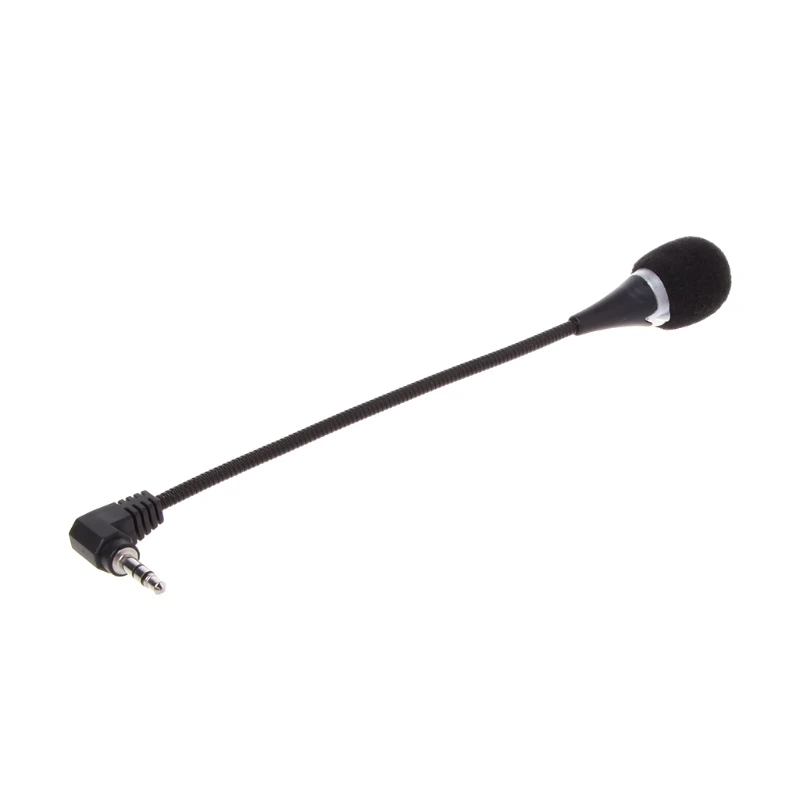 

Mini 3.5mm Interface Noise Canceling Flexible Microphone For PC Laptop Notebook Drop Shipping