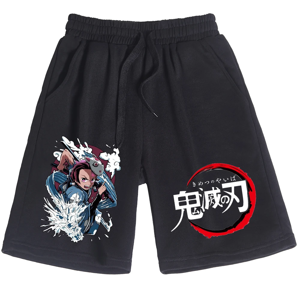 

Шорты Tanjiro с изображением рассекающего демонов аниме киметасу No Yaiba Мужские Женские уличные повседневные свободные пляжные хлопковые шорты