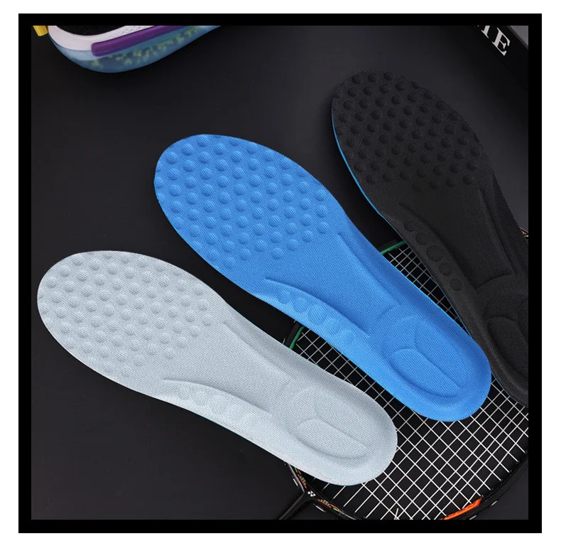 

Sports Insoles Shock Absorption Inner Soles Breathable Shoe Sole for Shoes Foot Pads Running Arch Insole Template Feet Pad