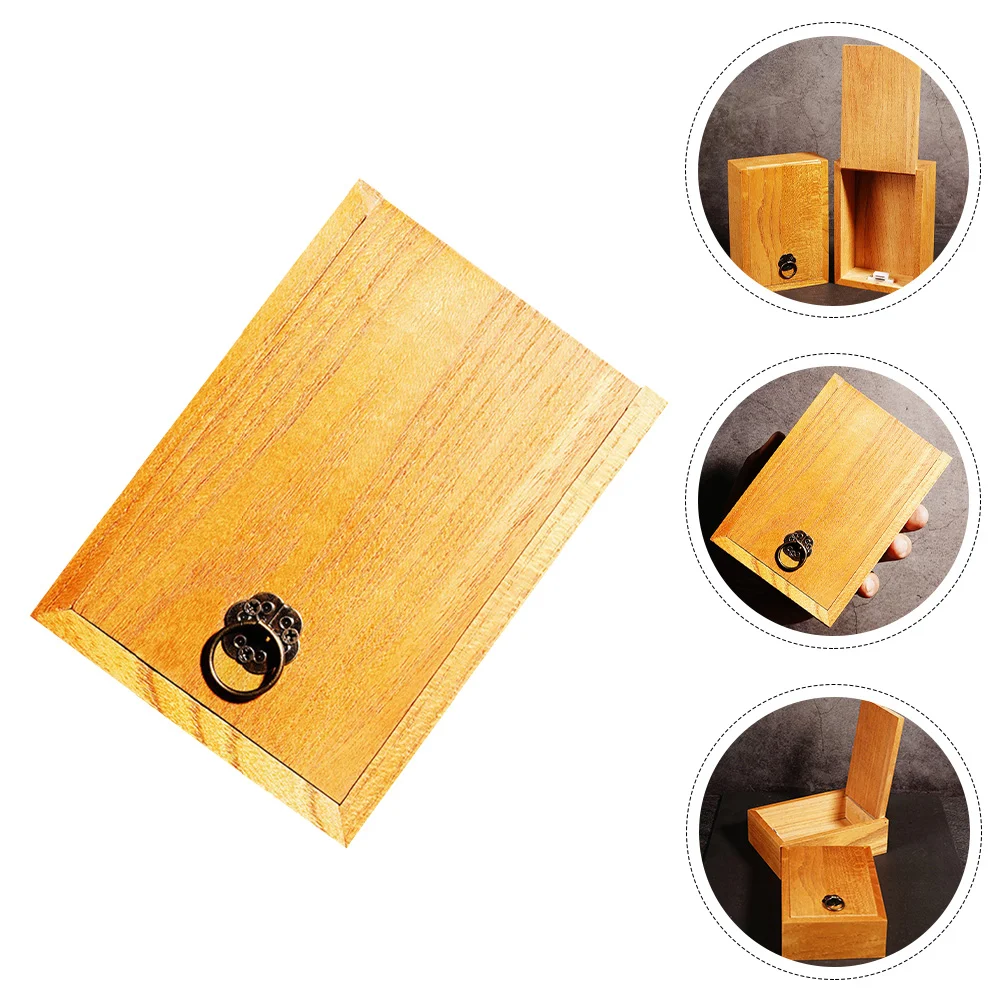 

Box Wooden Boxes Storage Gift Wood Decorativechest Treasure Lidsbag Organizersewing Craft Case Craftstrinket Cabinet Tea Photo
