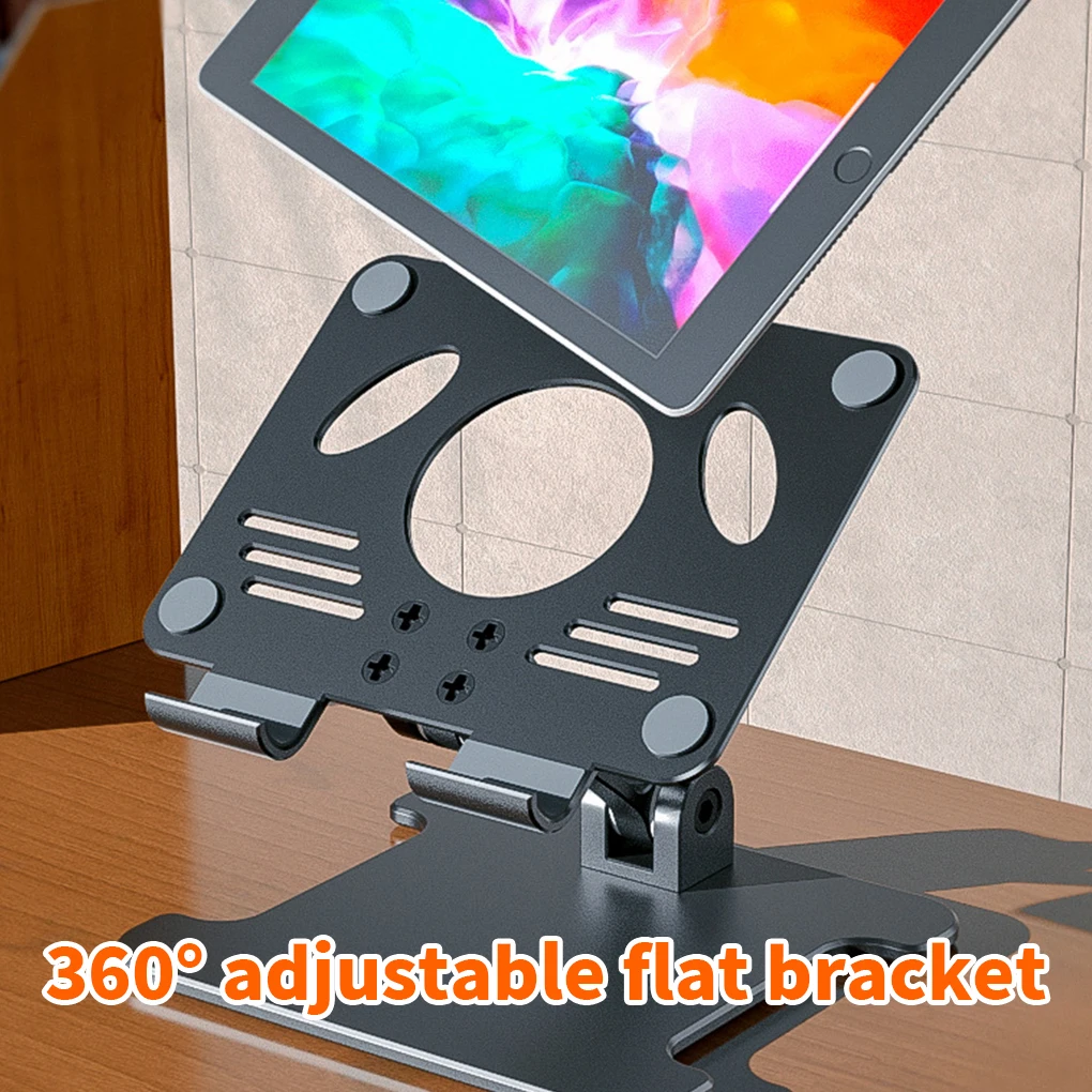 

Держатель для планшета настольная подставка Регулируемая поддержка Складной Гибкий подходящие аксессуары удобный портативный серебристый