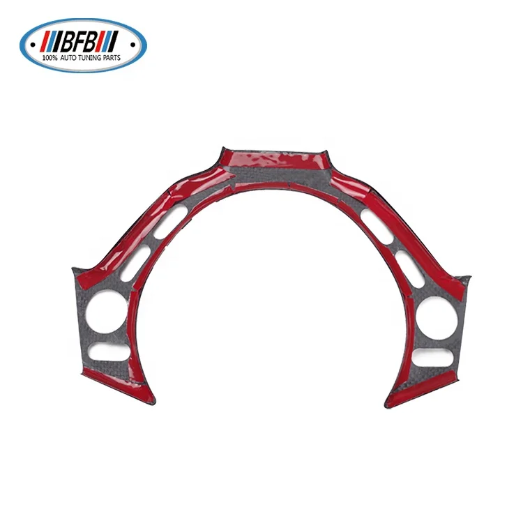 Матовое сухое углеродное волокно внутренняя отделка рулевого колеса