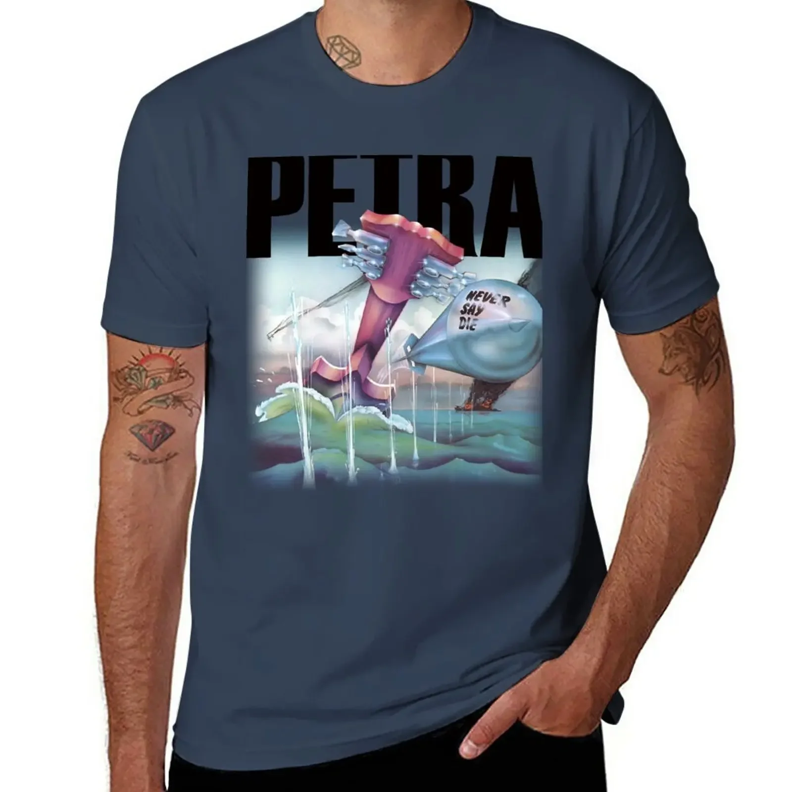 Футболка New Petra - Never Say Die топы больших размеров быстросохнущая футболка мужские