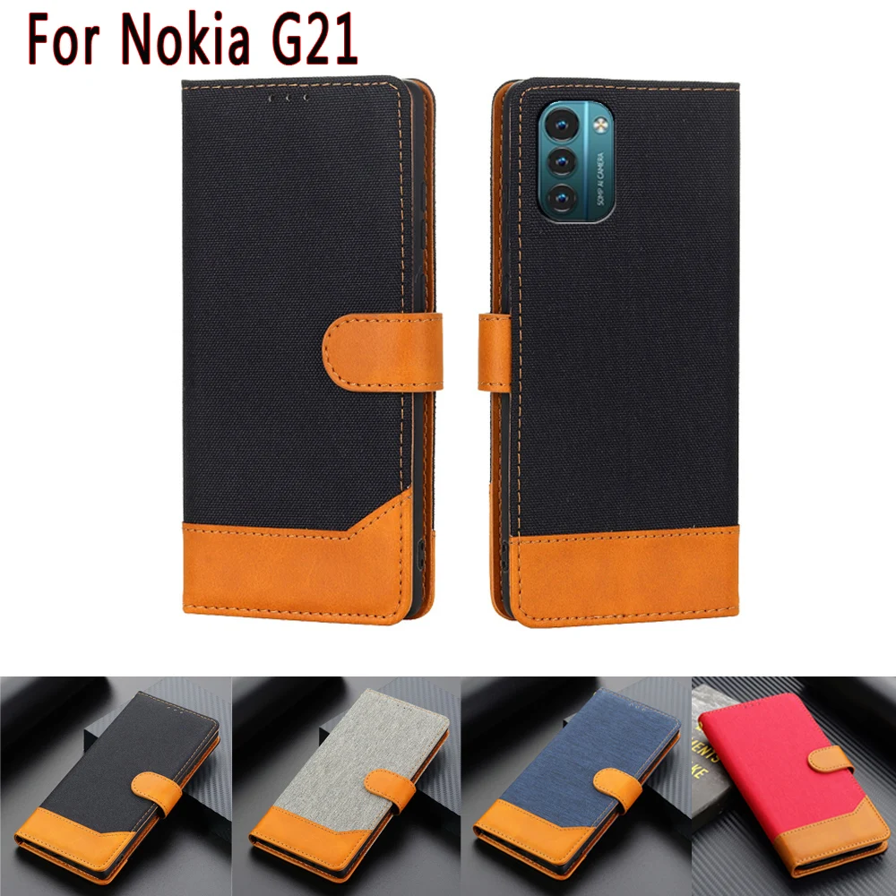 

NokiaG21 Funda Case For Nokia G21 Cover Magnetic Card Stand Flip Wallet Leather Phone Etui Shell Book On For Nokia G 21 Case Bag