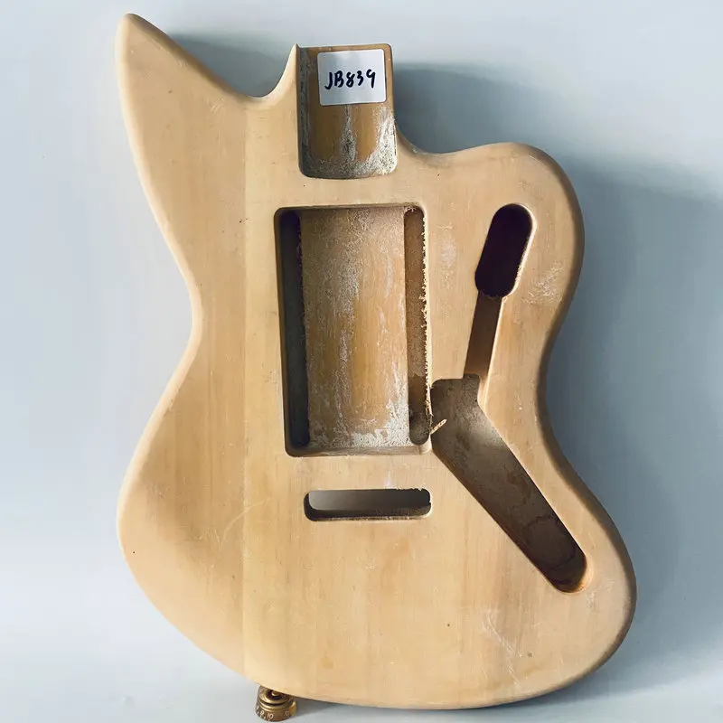 JB839 правая версия электрогитара в форме Jazzmaster незавершенный корпус гитары